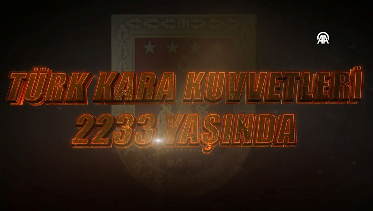 MSB'den Türk Kara Kuvvetlerinin 2233'üncü kuruluş yıl dönümüne özel paylaşım MSB'den Türk Kara Kuvvetlerinin 2233'üncü kuruluş yıl dönümüne özel paylaşım
