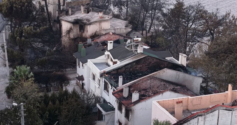 Çanakkale Güzelyalı'da yangın: Villalar ve otomobiller küle döndü, köyler boşaltıldı - 3