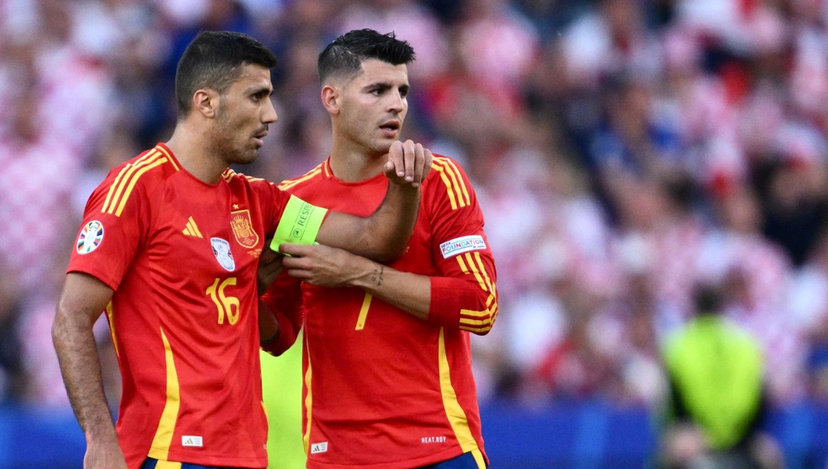 UEFA'dan Rodri ve Morata'ya men cezası UEFA'dan Rodri ve Morata'ya men cezası