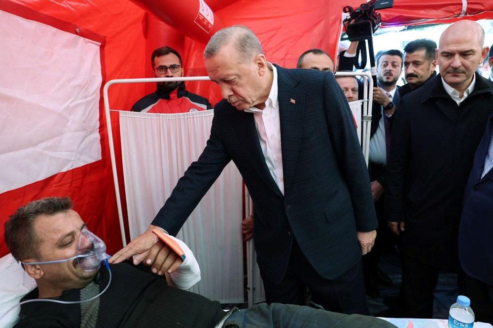 Cumhurbaşkanı Erdoğan maden faciasının yaşandığı Bartın'da - 6