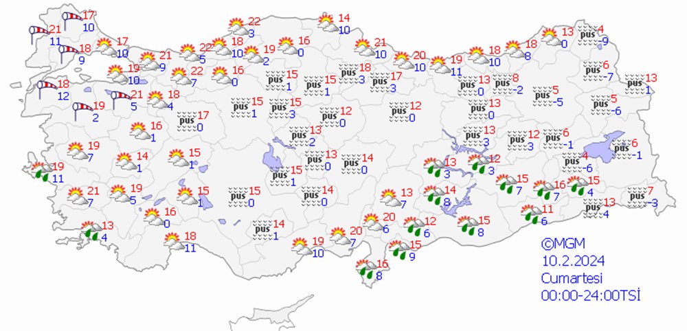 İstanbul dahil 21 il için sarı kodlu uyarı (Bugün hava nasıl olacak?) - 15