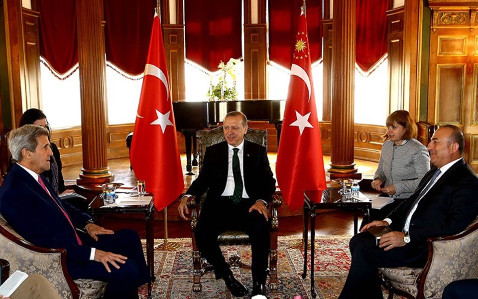 Cumhurbaşkanı Erdoğan, Kerry ile görüştü - 1
