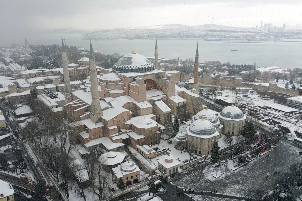 İstanbul'dan kartpostallık kar manzaraları - 8