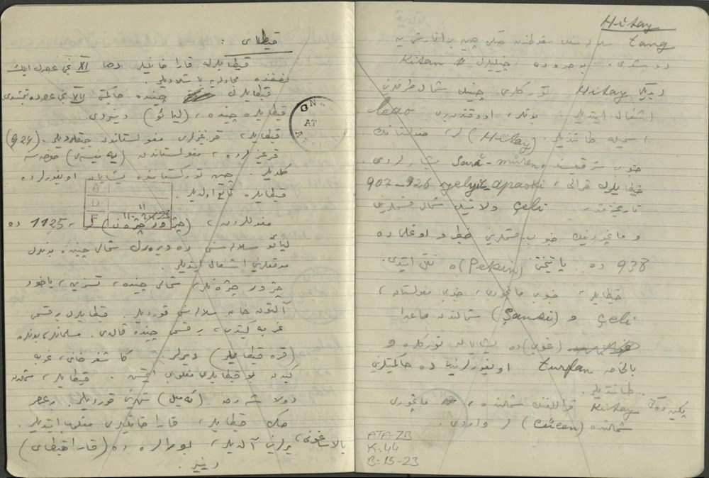 Atatürk'ün özel koleksiyondaki el yazısı notları ortaya çıktı - 13