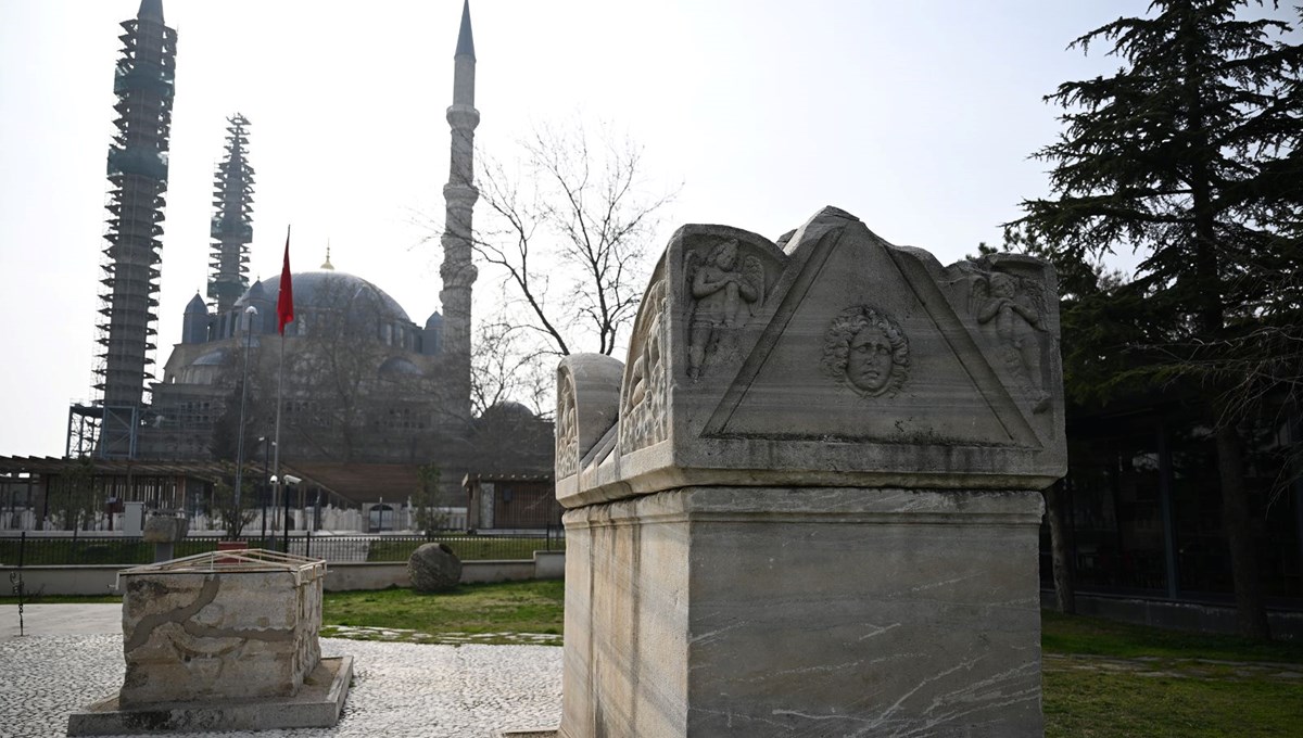 Edirne Arkeoloji Müzesi'nde tarihe yolculuk