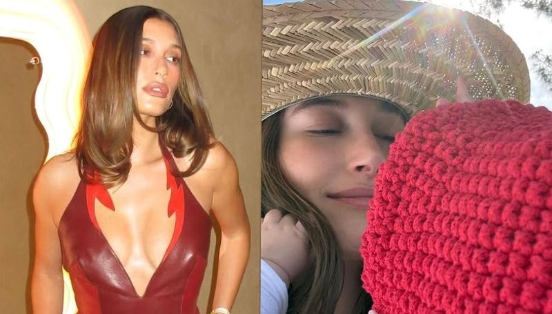 Hailey Bieber'dan oğlu Jack Blues ile yeni kare