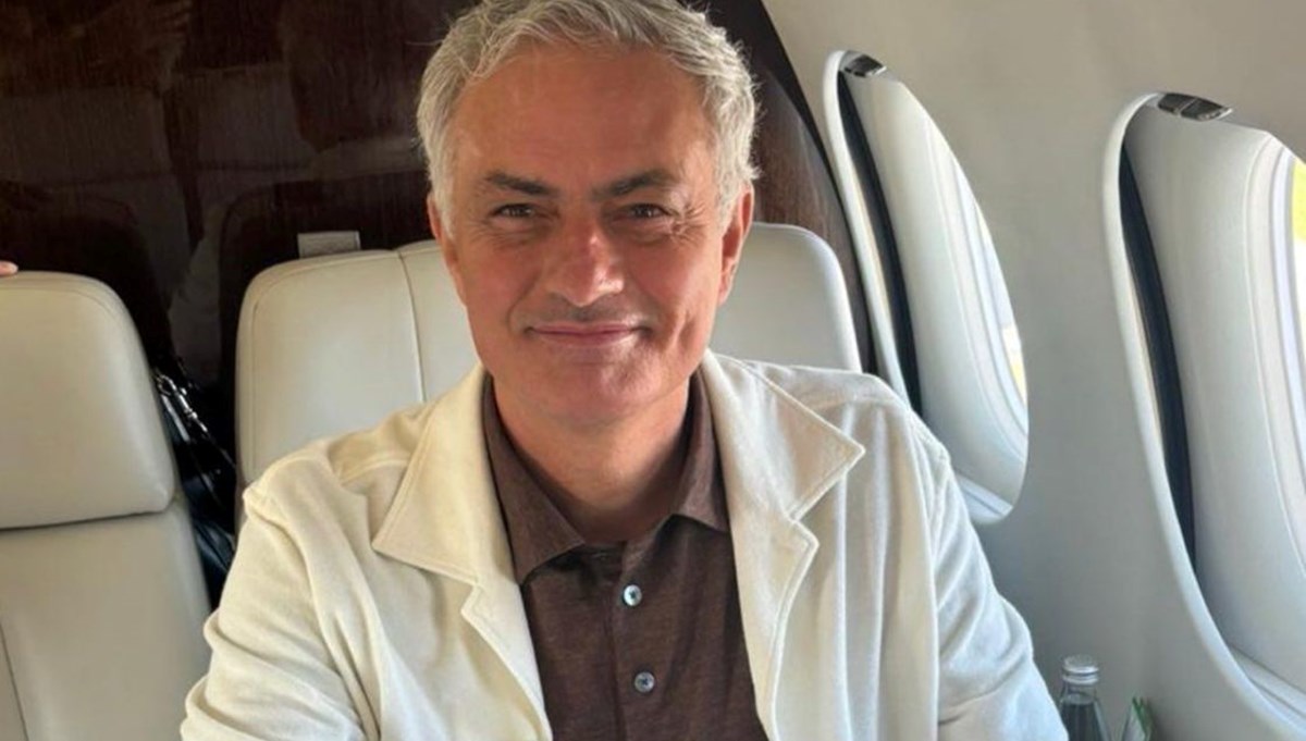 Jose Mourinho, Fenerbahçe için yola çıktı Jose Mourinho, Fenerbahçe için yola çıktı