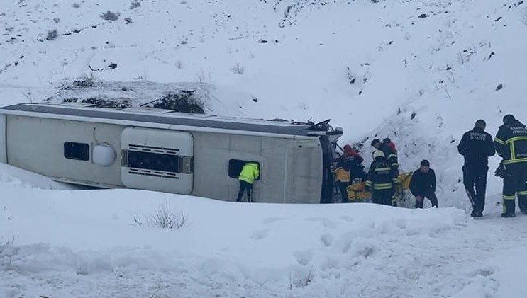 Erzincan'da şoför hayatını kaybettiği kazada kendini feda etmiş! 26 kişiyi böyle kurtarmış