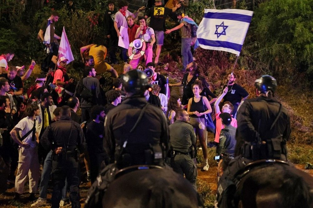 İsrail'de protestolar 15. haftada - 4