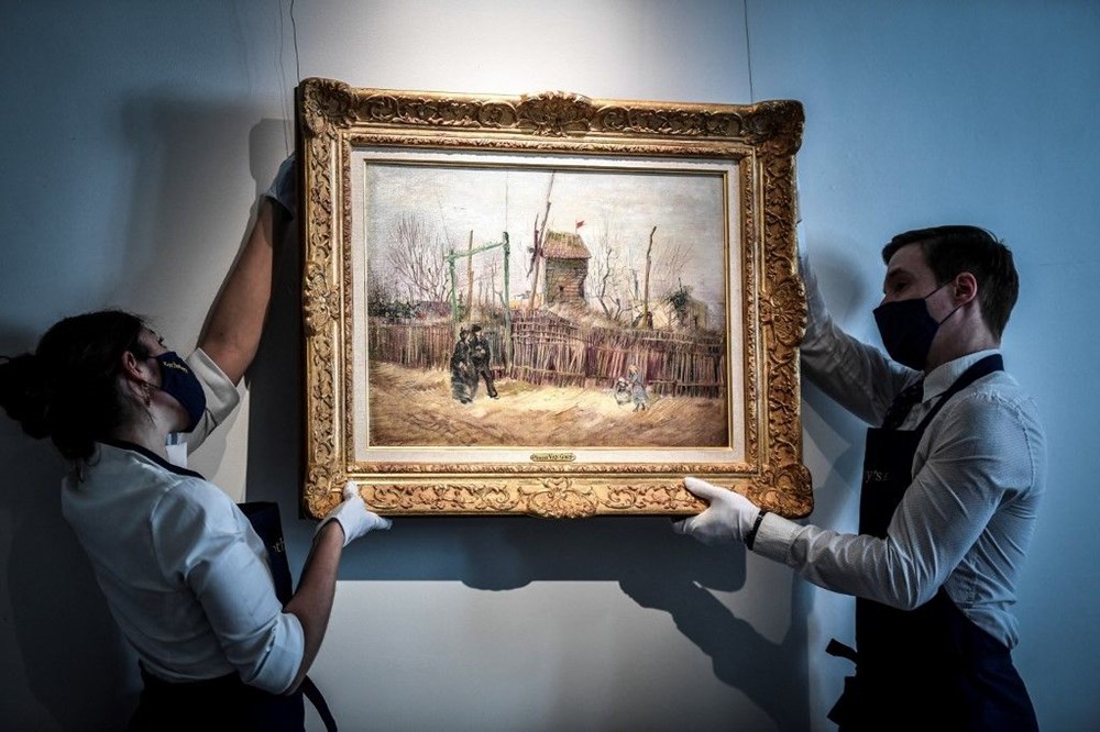 Van Gogh’un Montmartre eseri ilk defa görüntülendi: 6,9 milyon sterline alıcı bulacak - 1