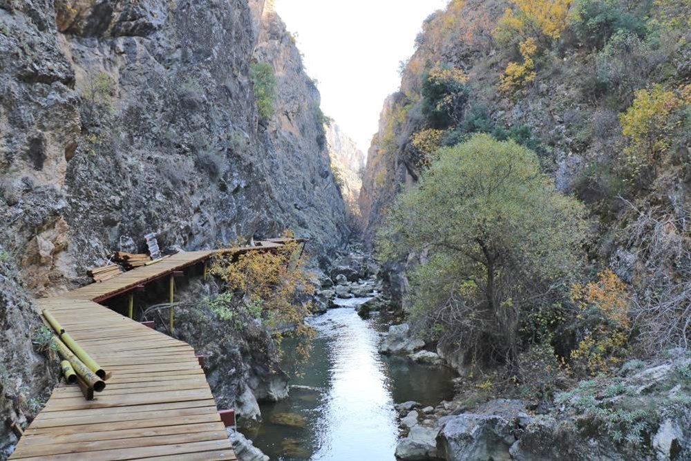 9 bin yıllık tarihin izleri gün yüzüne çıkıyor! Denizli'nin gizli cenneti Çal Kısık Kanyonu - 7