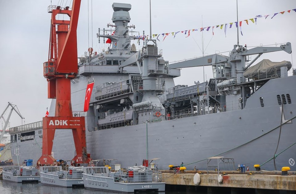TCG Sancaktar Deniz Kuvvetleri Komutanlığı'na teslim edildi - 1