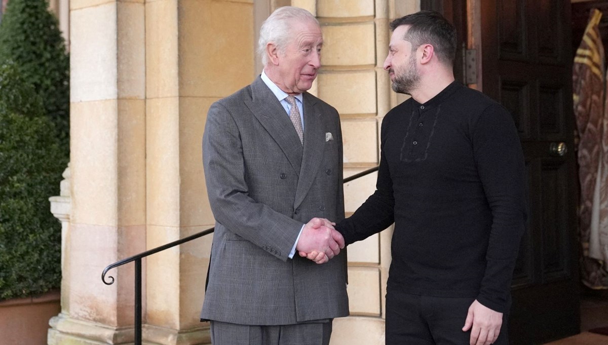 İngiltere Kralı Charles, Ukrayna Lideri Zelenski ile görüştü İngiltere Kralı Charles, Ukrayna Lideri Zelenski ile görüştü