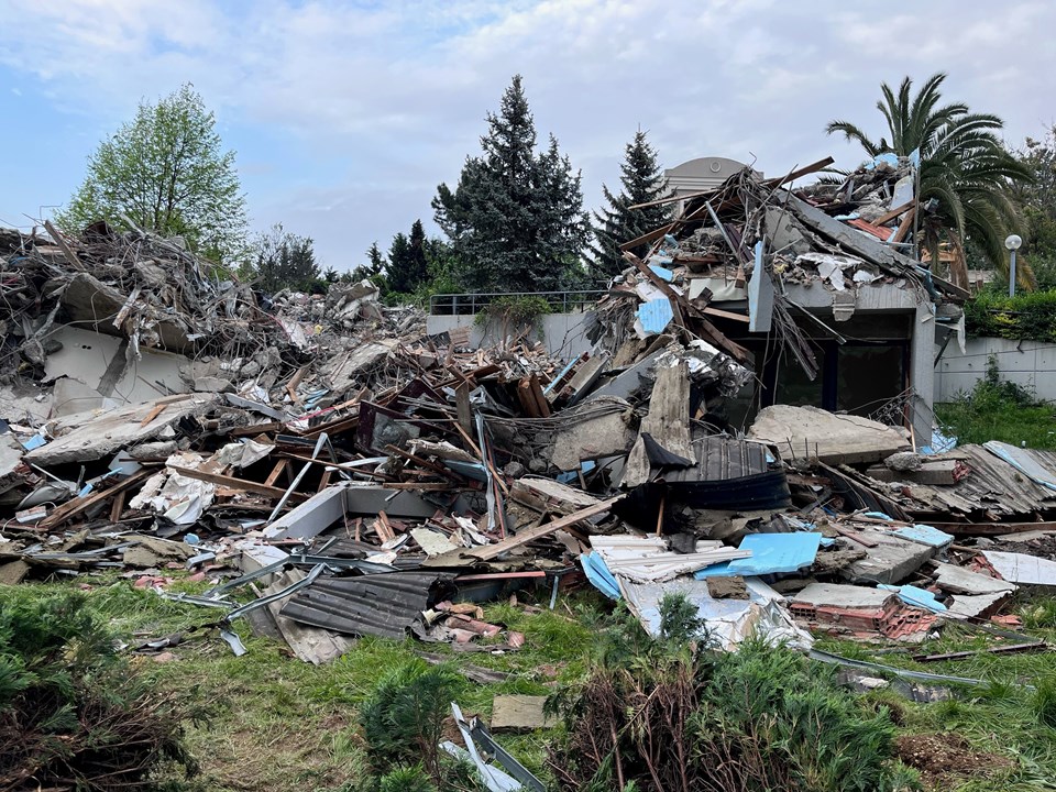 Münevver Karabulut cinayetinin işlendiği villa yıkıldı - 1