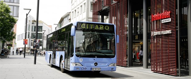 En çevreci otobüs