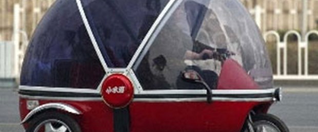 Hava kirliliğine karşı 3 tekerlekli bisiklet