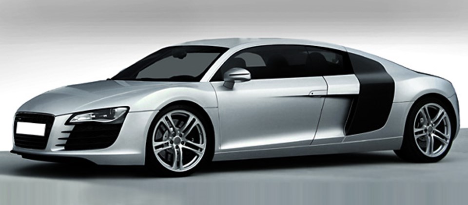30 cm daha uzun Audi R8