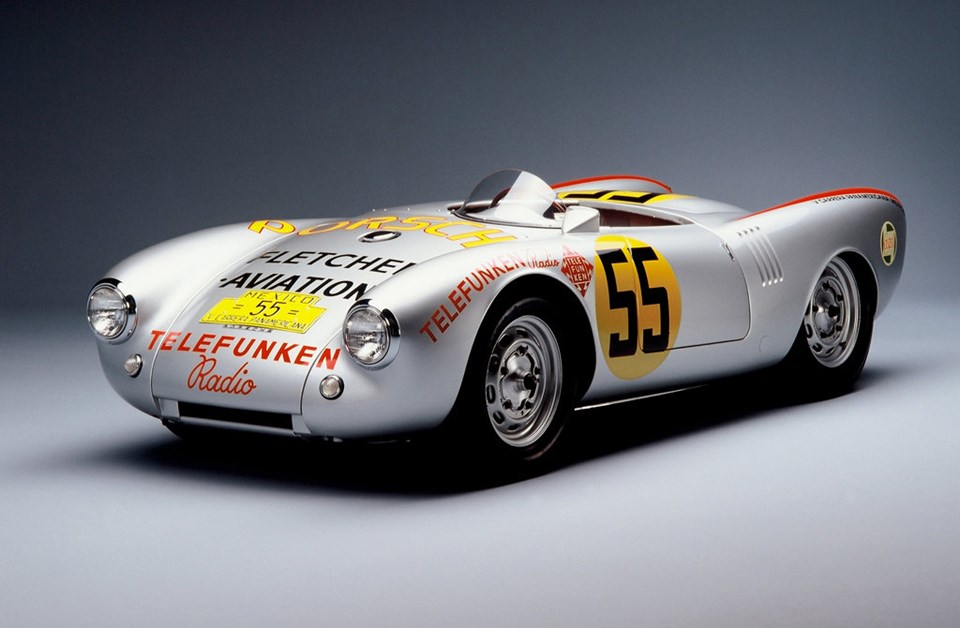 Porsche 550 Spyder yarış otomobili (1953)