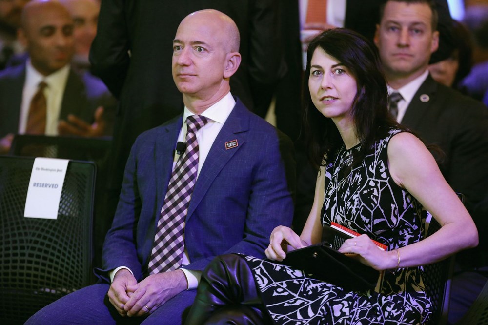 Jeff Bezos ile Mackenzie Bezos'un boşanma kararında Donald Trump'ın parmağı mı var? - 9
