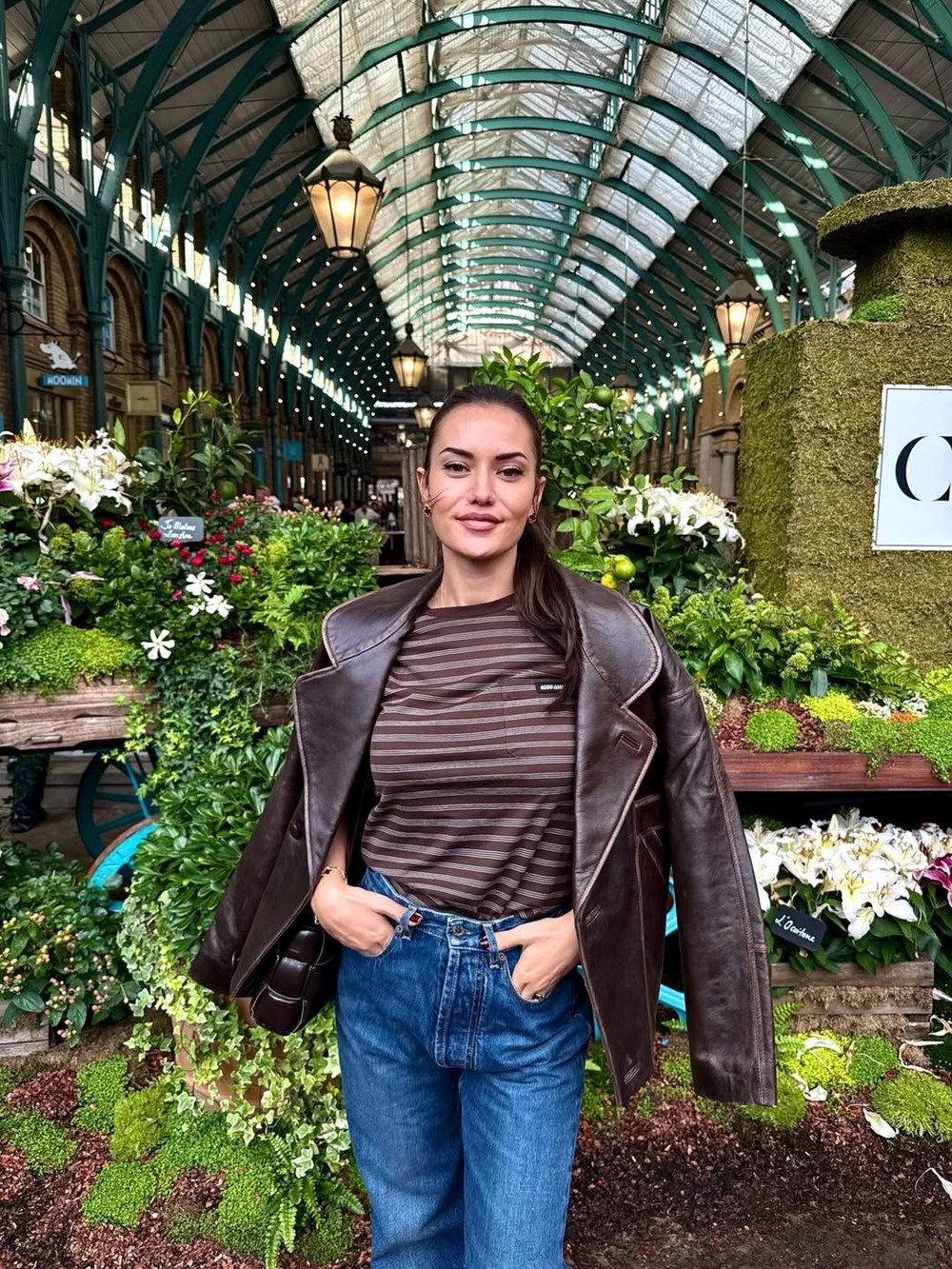 Fahriye Evcen'in Londra tatilinden yeni kareler - 2