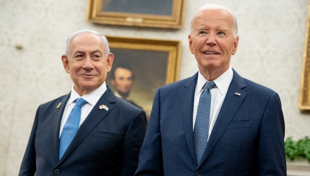 Netanyahu'dan Biden'a: "Bir siyonistten diğerine, 50 yıllık dostluk için teşekkürler"