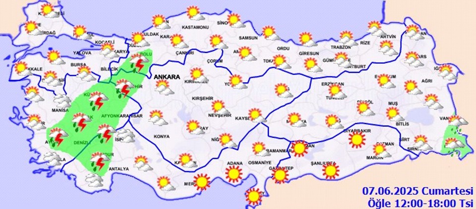 Kent kent hava durumu: 10 ile yağış uyarısı - 2