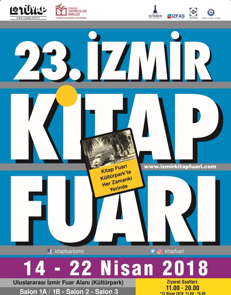 23. İzmir Kitap Fuarı'na geri sayım (Etkinlik programı) - 1
