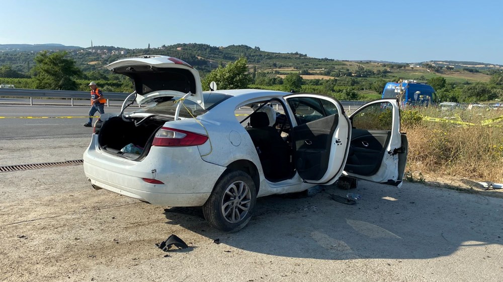 Feci kazada sürücü öldü, aracından çok sayıda uyuşturucu
çıktı - 4