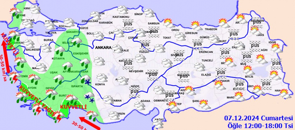 Hafta sonu hava nasıl olacak? 3 il için sarı kodlu uyarı - 2