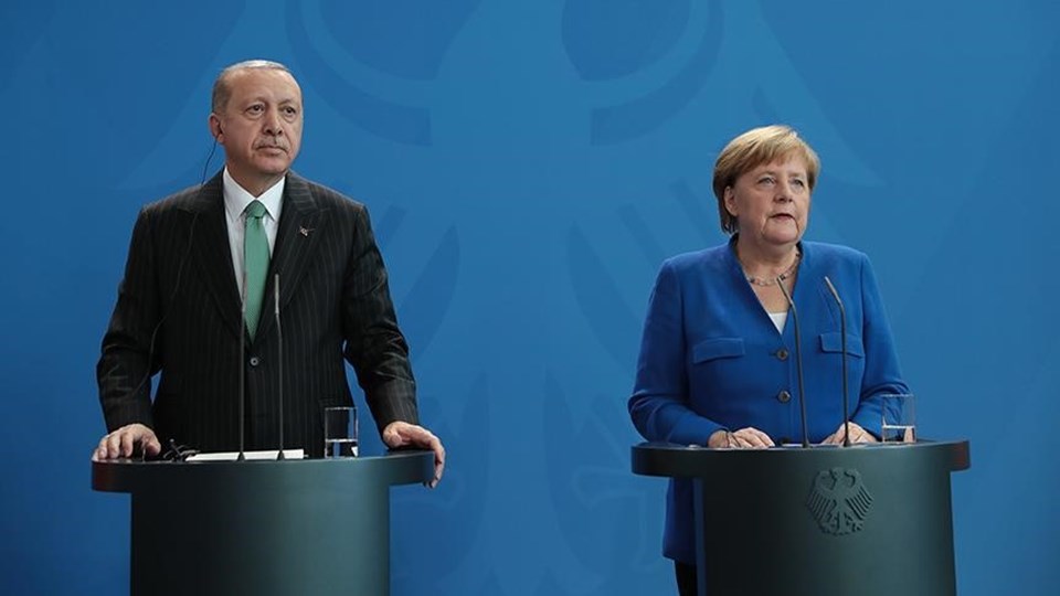Cumhurbaşkanı Erdoğan ve Merkel'den önemli açıklamalar - 1