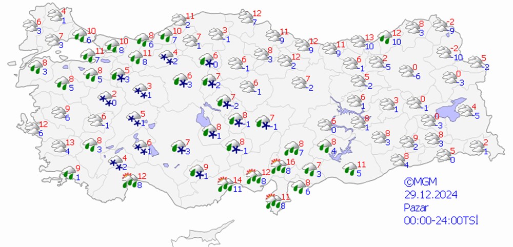 Meteorolojiden 9 il için sarı kod: AKOM’dan İstanbul’a hafta sonu uyarısı - 13