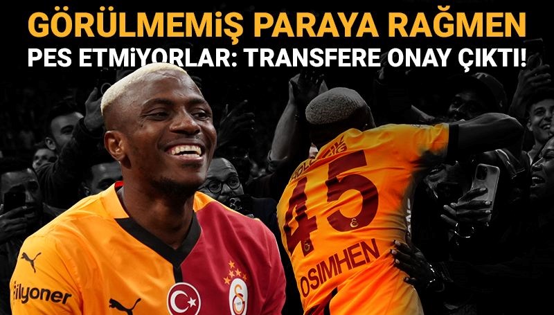 Galatasaray'ın tarihi teklifine rağmen pes etmiyorlar