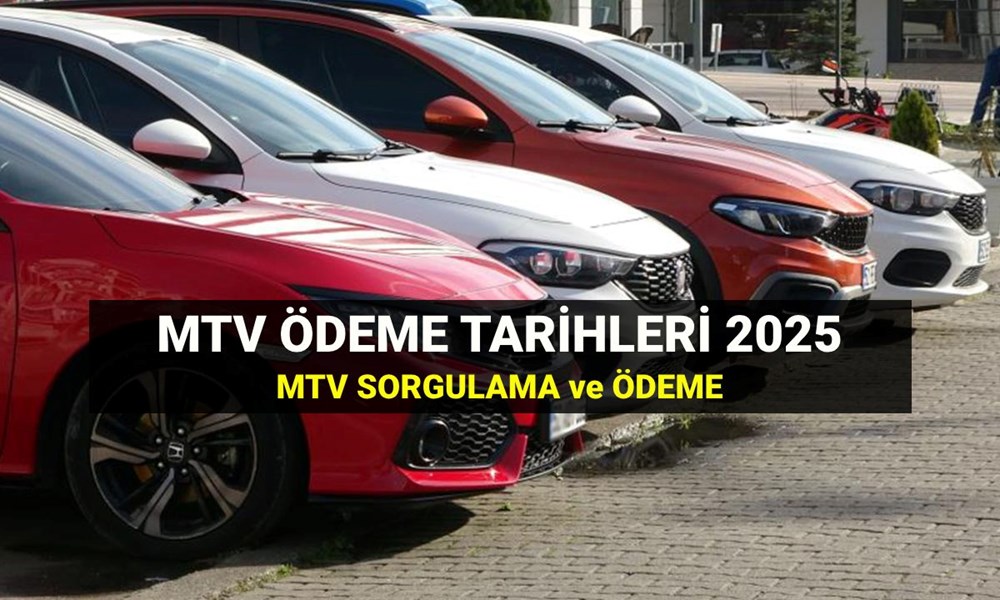 Motorlu Taşıtlar Vergisi (MTV) son ödeme tarihi ne zaman? MTV borcu sorgulama - 1
