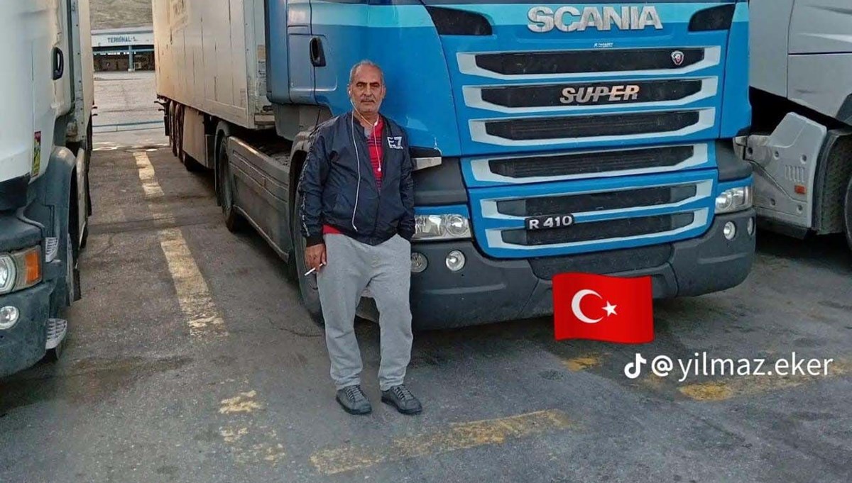 Hataylı TIR şoförü yardım bekliyor Hataylı TIR şoförü yardım bekliyor