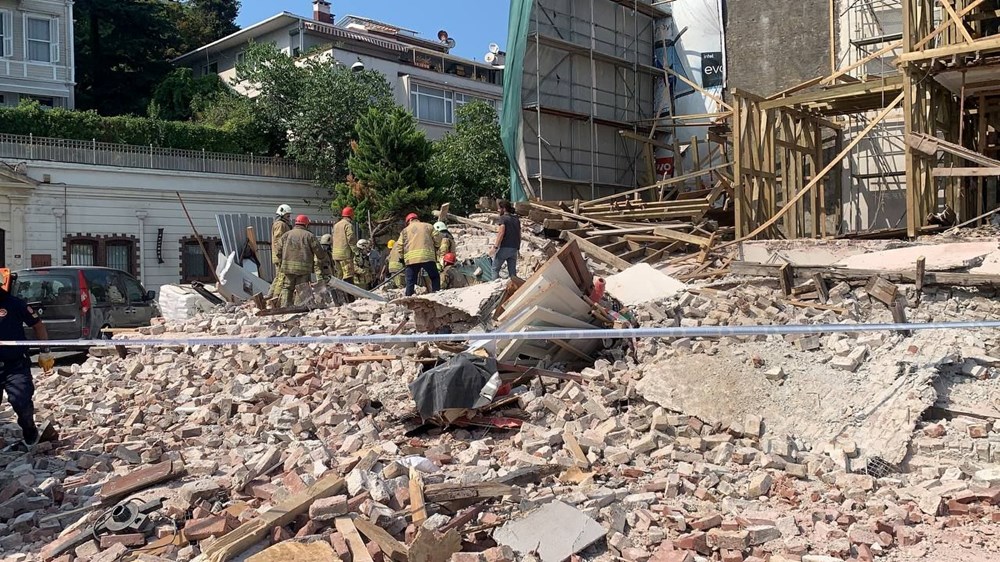 Beşiktaş’ta binada çökme | 22 yaşındaki stajyer göçük altında - 3