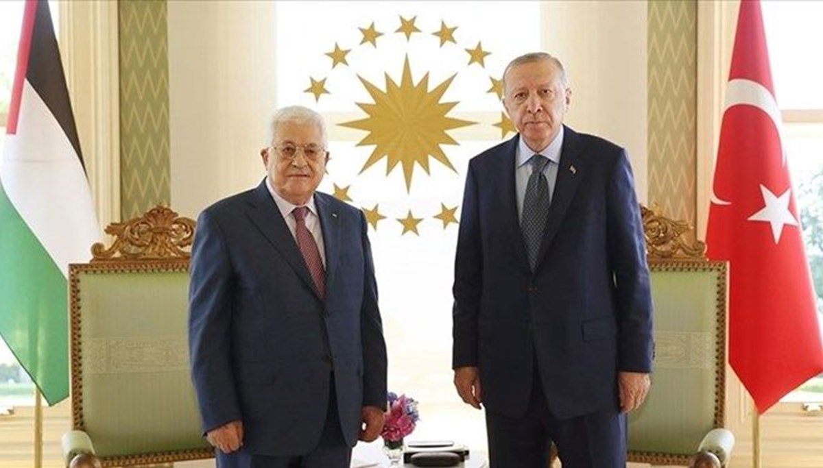 SON DAKİKA HABERİ: Cumhurbaşkanı Erdoğan, Filistin Devlet Başkanı ile görüştü