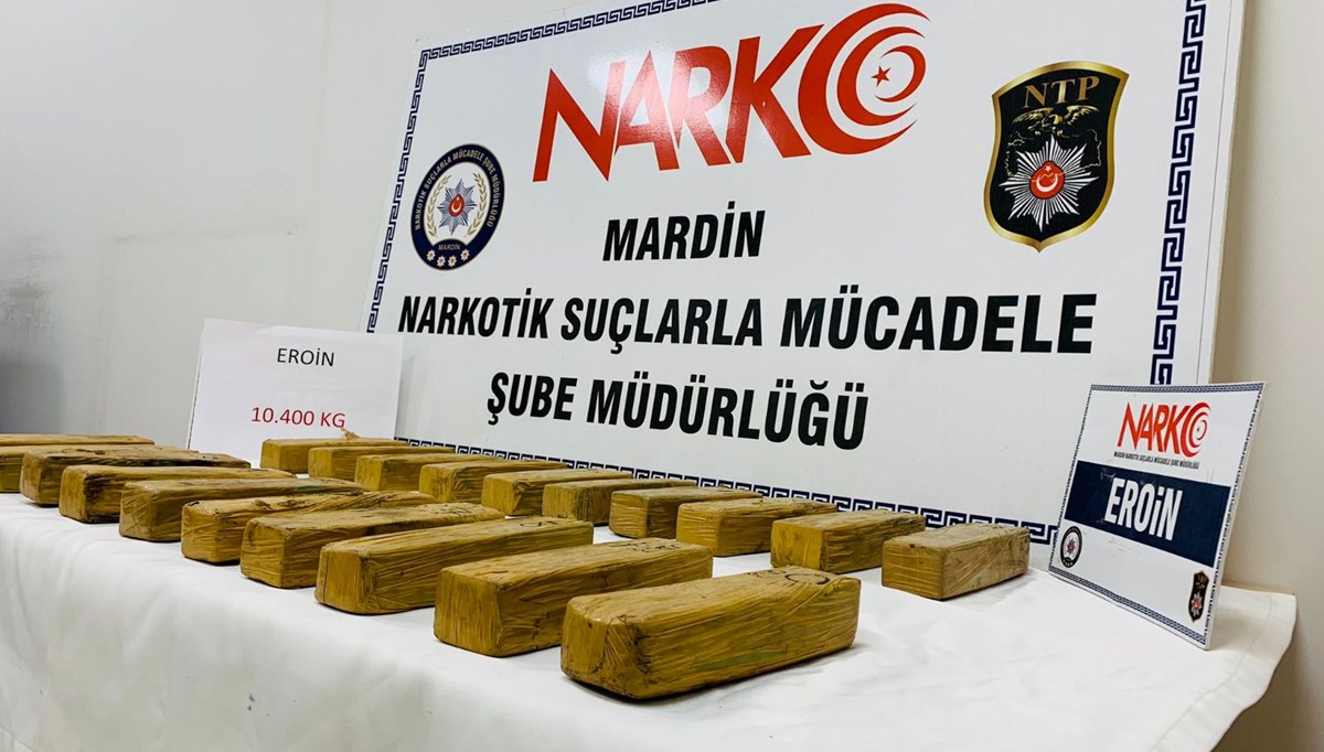 Yedek lasttikte 10 kilo eroin
