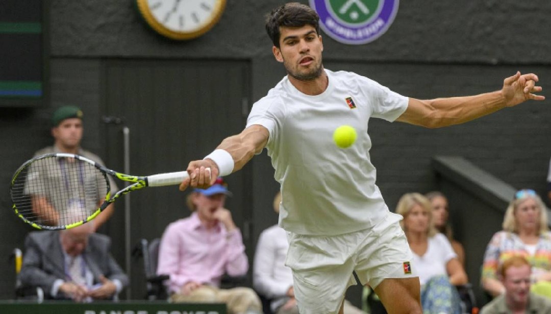 Carlos Alcaraz, Wimbledon'da finale yükseldi
