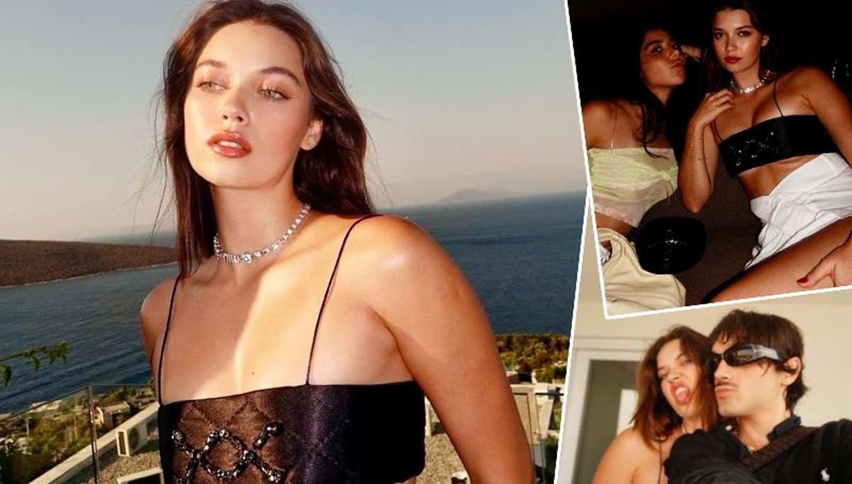 Afra Saraçoğlu yaza böyle veda etti