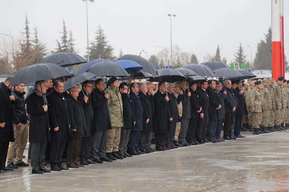 Afrin şehidi Astsubay Üstçavuş Musa Özalkan'a veda - 5