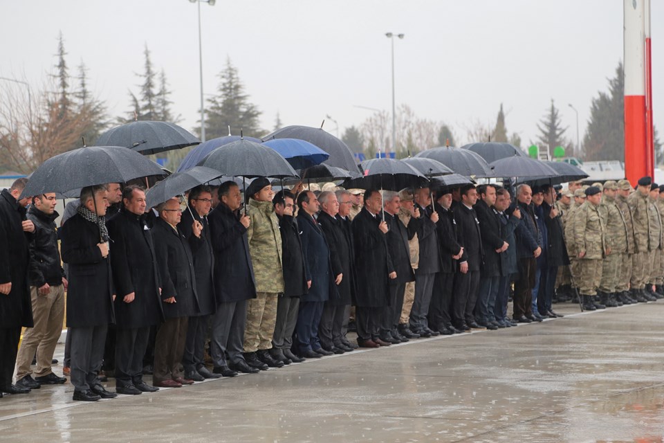 Afrin şehidi Astsubay Üstçavuş Musa Özalkan'a veda - 5