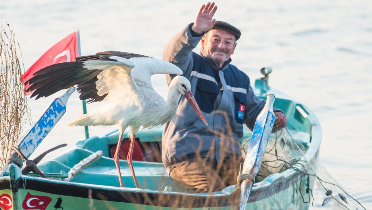 Yaren Leylek ve Adem Amca, 10'uncu yılda da buluştu