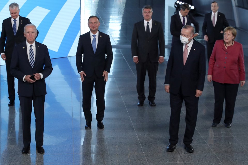 Cumhurbaşkanı Erdoğan, Biden'la görüştü - 8
