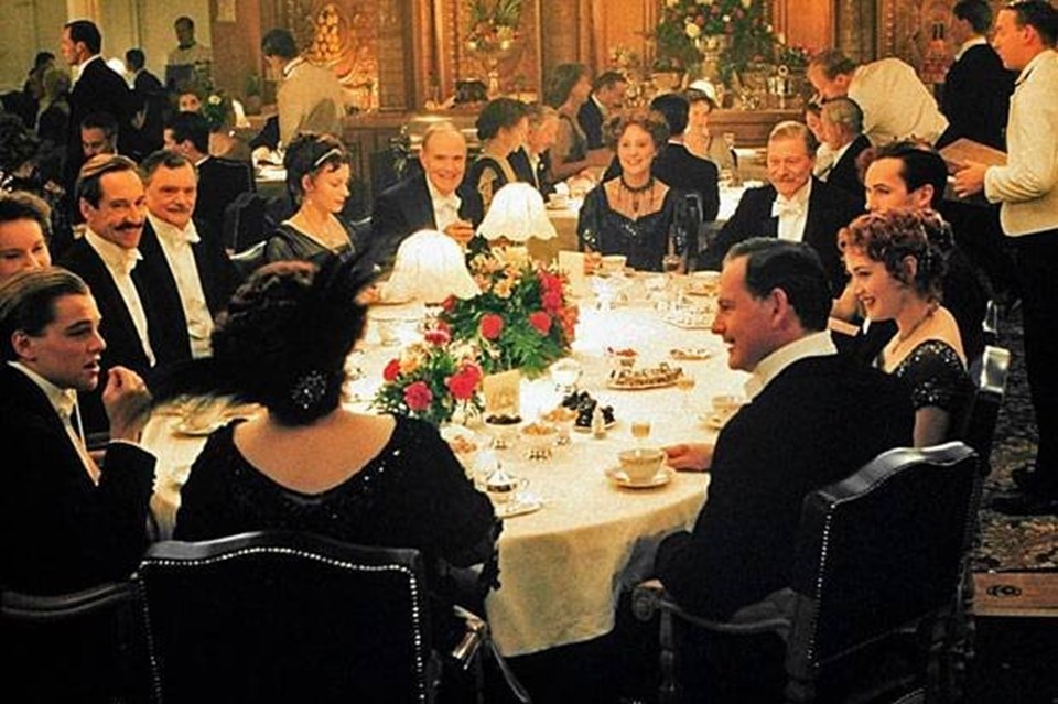 Titanic yıldızlarıyla akşam yemeği açık artırmada - 1