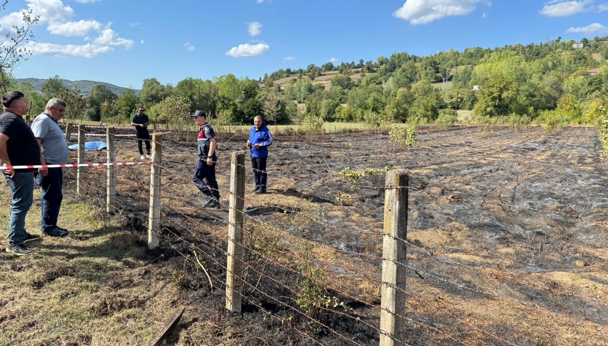 Yaktığı anız ateşeni söndürmeye çalışırkan öldü