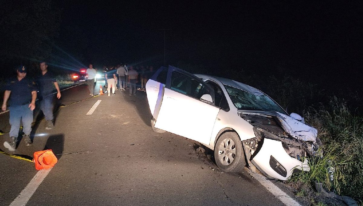 Edirne’de otomobil ile motosiklet çarpıştı