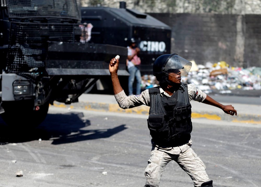 Haiti'de hükümet karşıtı protestolara sert müdahale