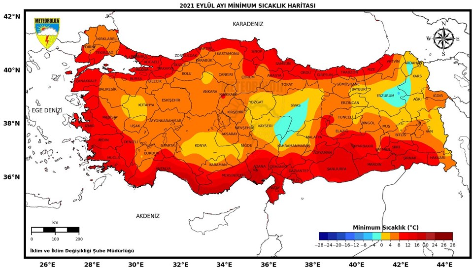 Eylülde sıcaklıklar normale döndü - 1