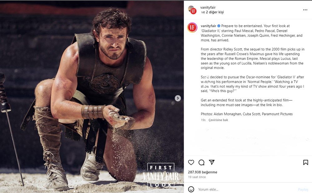 Gladyatör 2 filminden ilk kareler yayınlandı - 3