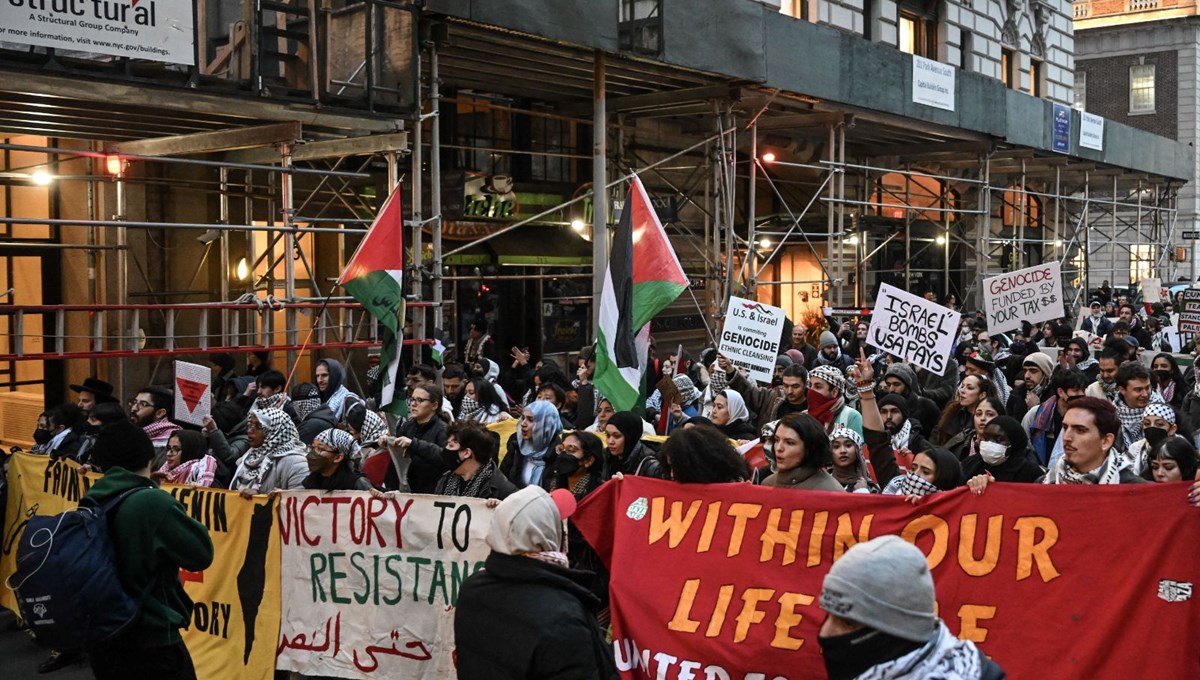 New York'ta Refah protestosu New York'ta Refah protestosu
